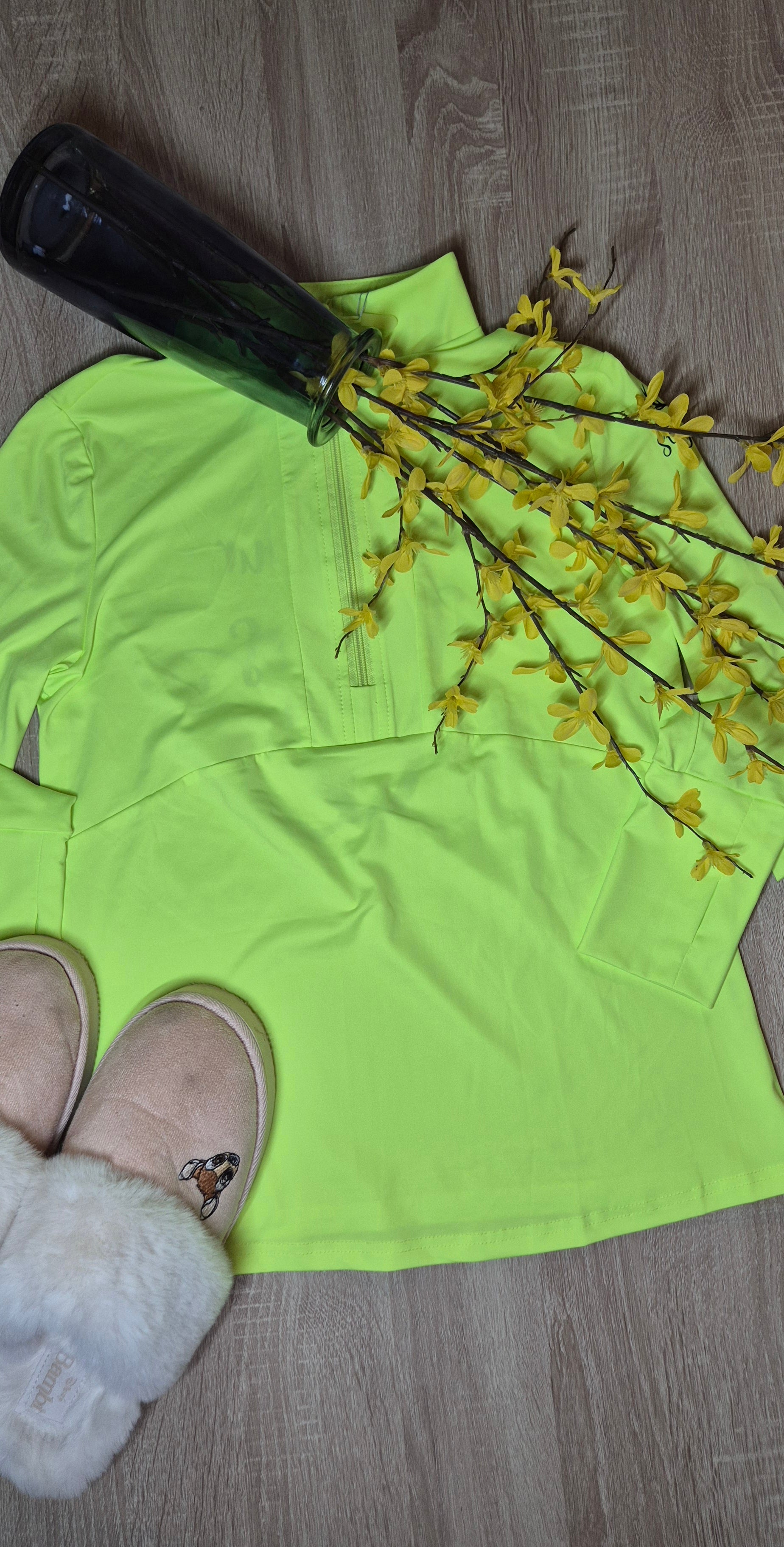 Long sleeve Fluorescent Yellow 'HYH'