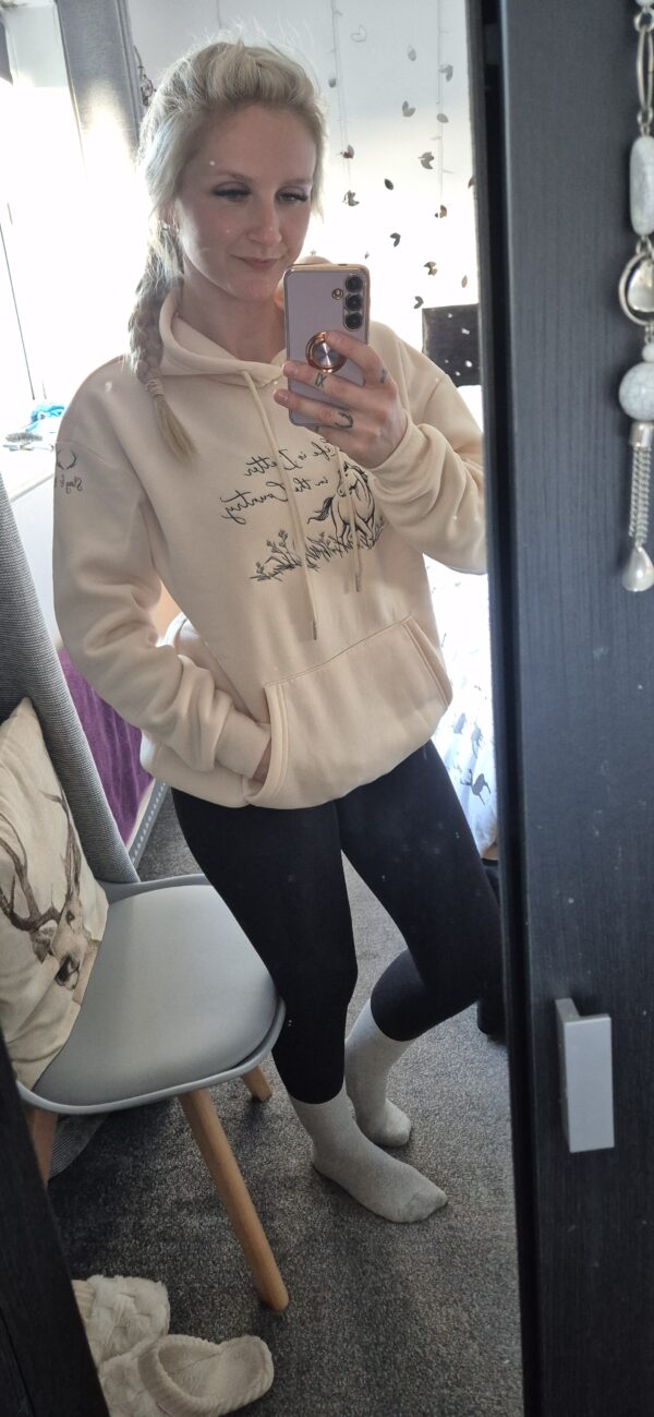 Hoodie Horse & Grass - Image 2