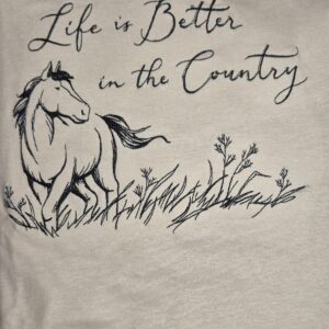 Hoodie Horse & Grass