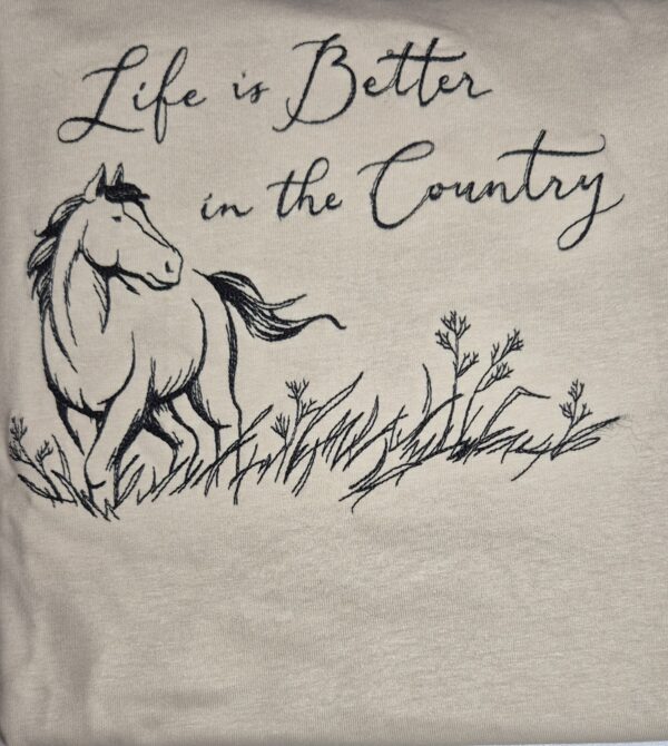 Hoodie Horse & Grass
