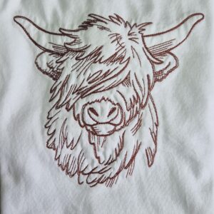 Highland Cow Kids Sweatshirt