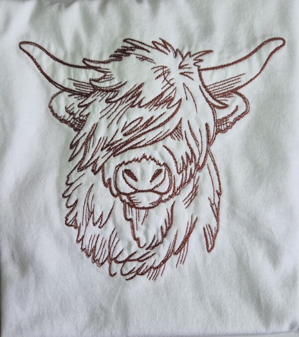 Highland Cow Kids Sweatshirt