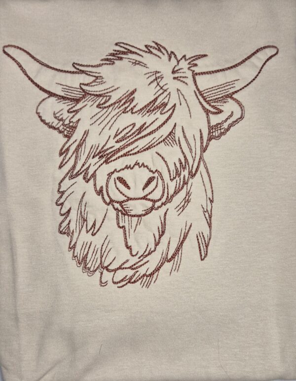 Highland Cow Oversized Hoodie